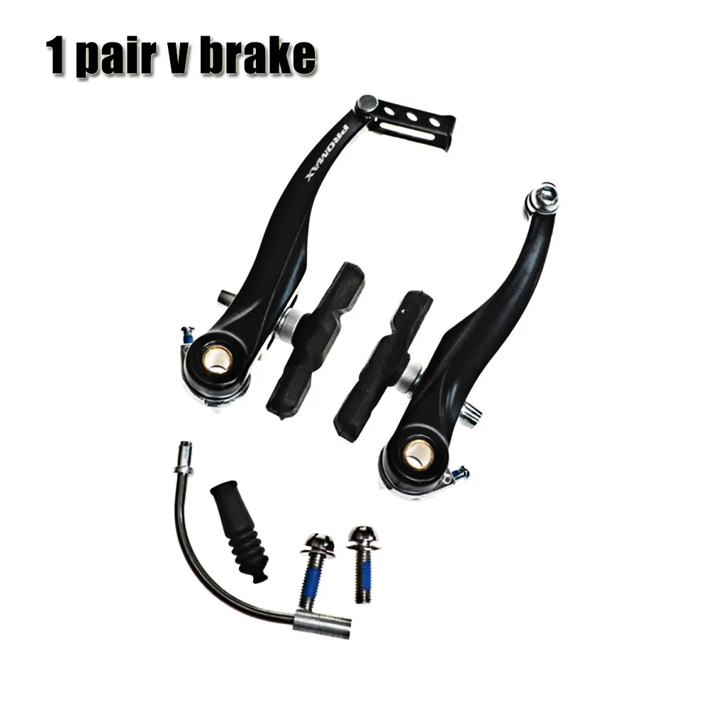 1 pair v brake Тайваньский PROMAX V тормозной комплект из алюминиевого сплава, аксессуары для горного велосипеда, запчасти для велосипеда, высокая производительность, автомобильные дорожные тормоза, полюс - Цвет: 1 pair v brake