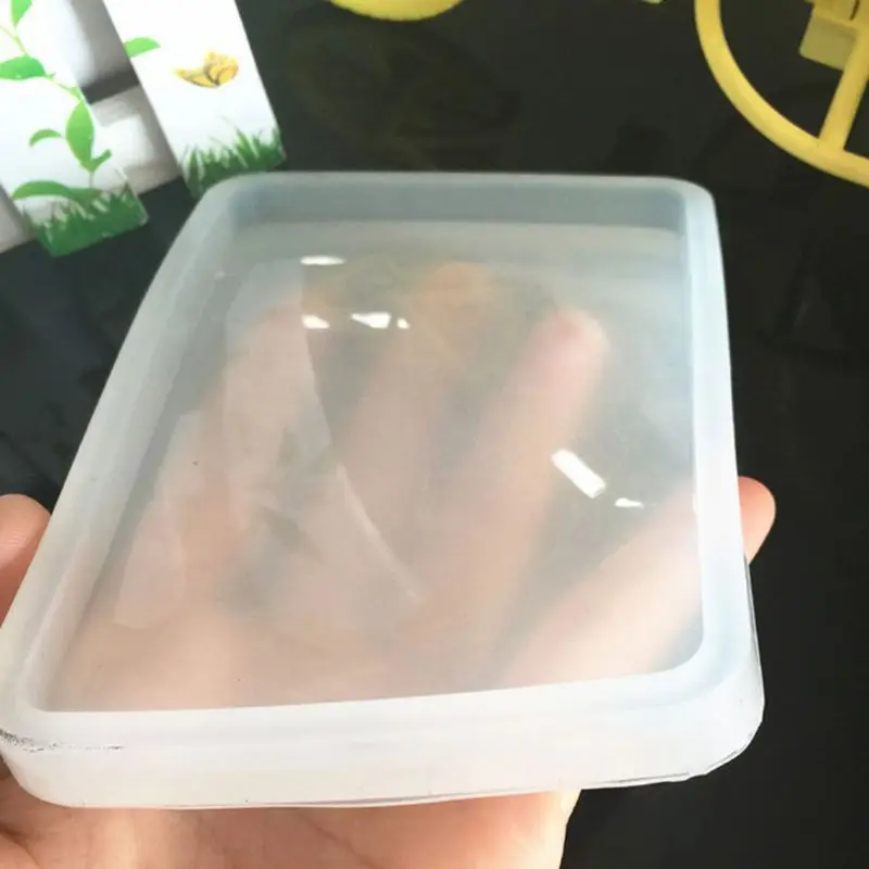 

18Pcs Handmade Coaster Silicone Resin Mold Round Square Rectangle Heart Oval Bottom DIY Molds Kit Jewelry Making Tools