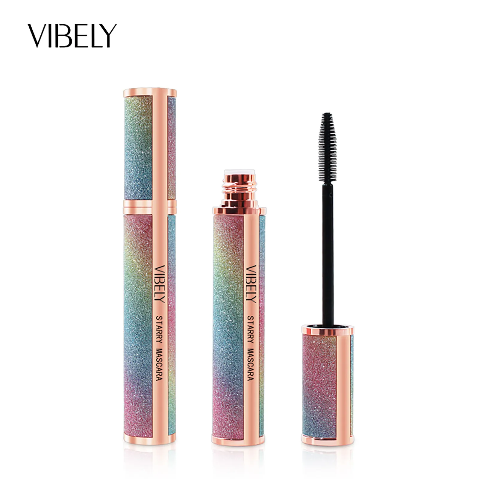 

1PC Long Mascara Eyes Fast Dry Makeup Color Thick Curls Waterproof Long-Lasting Makeup Thicken Lengthen Curling Cosmetic