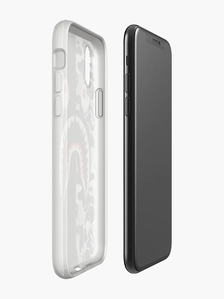 Sark Bape армейский мягкий чехол для iPhone 7 8 6 6s Plus 5S 4 силиконовый прозрачный чехол для iPhone X Xs 11 Pro Max XR