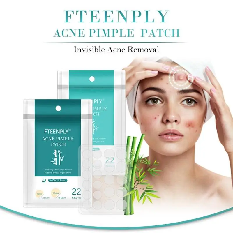 Накладки для прыщей от акне невидимые наклейки лечения маска лица средство