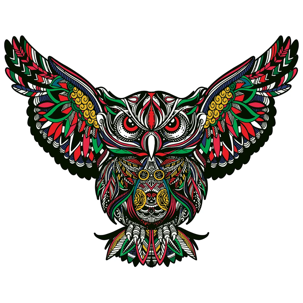 Пазл Таинственная Сова деревянный для взрослых и детей | Игрушки хобби