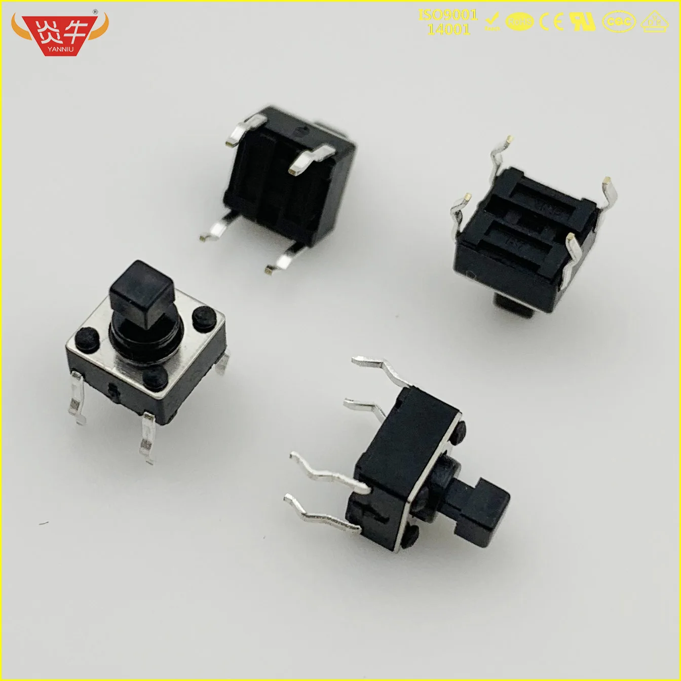 6*6 6x6 7 3 H 4P 4 контактный Переключатель OMRON B3F 1050 тактильный тактовый кнопочный микро
