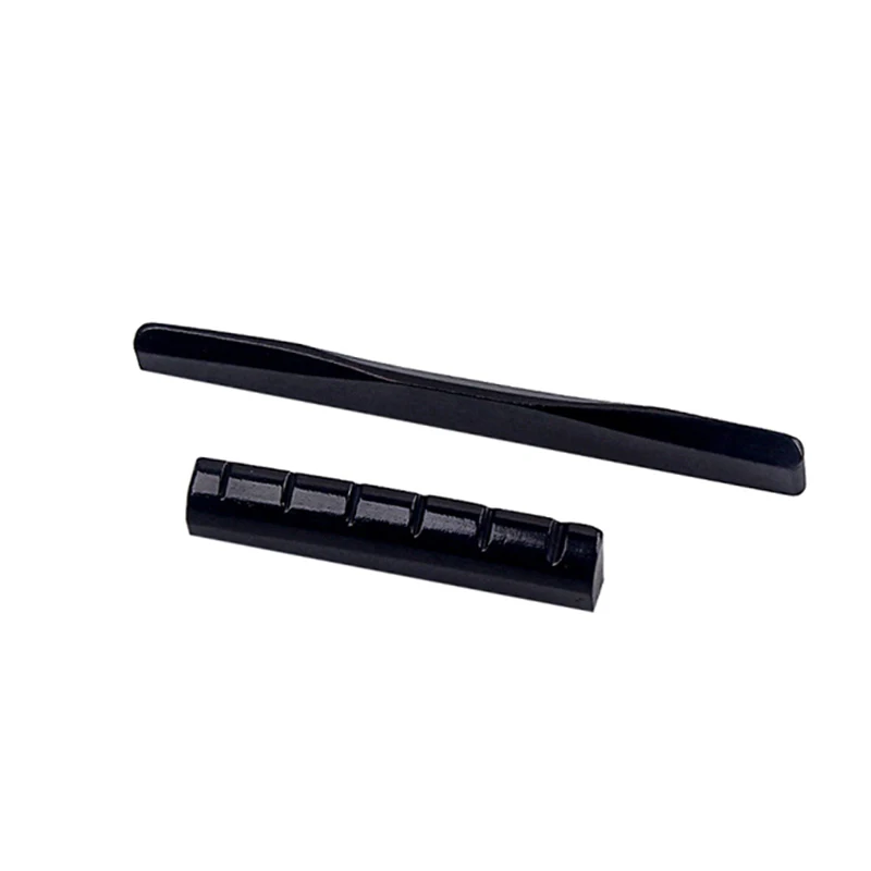 2 шт./компл. черного и верблюжьего цвета Кость гитара мост седло Гайка для