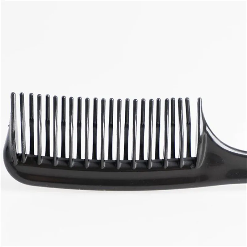 1 шт. пластиковая расческа для укладки волос с двумя зубцами | Красота и здоровье