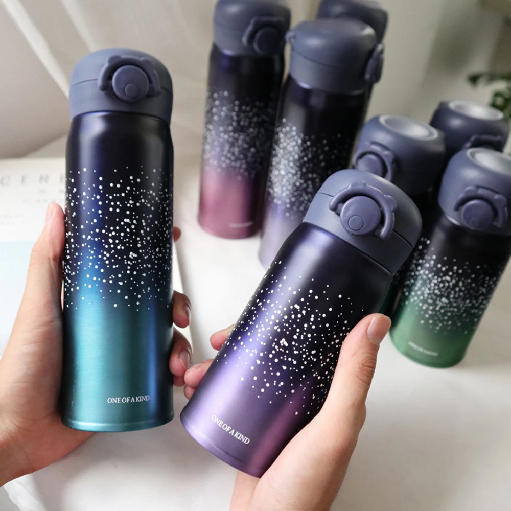 Термос 500 мл термос с изоляцией чашка для воды нержавеющая сталь 304 заварки детей