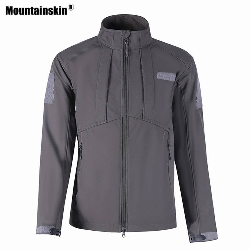 

Mountainskin Winter Men Hiking Fleece Tactical Warmth Jackets Thermal Camping Outdoor Sport Trekking Windproof Windbreaker VA864