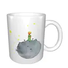 Новое поступление 2021, забавная кружка с изображением Маленького принца Антуана де Сен, необычная кружка с изображением пота и русалки