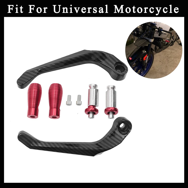 

The New For Universal Motorcycle Hand Guards Motorbike Handlebar Brake Clutch Levers Protector Guard