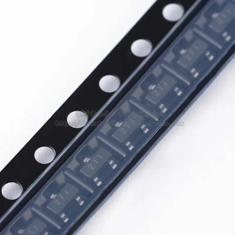 

Оригинальный S9012 Шелковый экран 2T1 SOT-23 PNP -25V 500mA SMD транзистор, 100 шт./1 лот