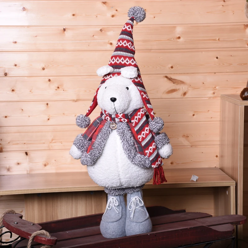 Большие navidad куклы мышки рождественские украшения Navidad фигурка медведь рождественские украшения для дома год adornos de navidad