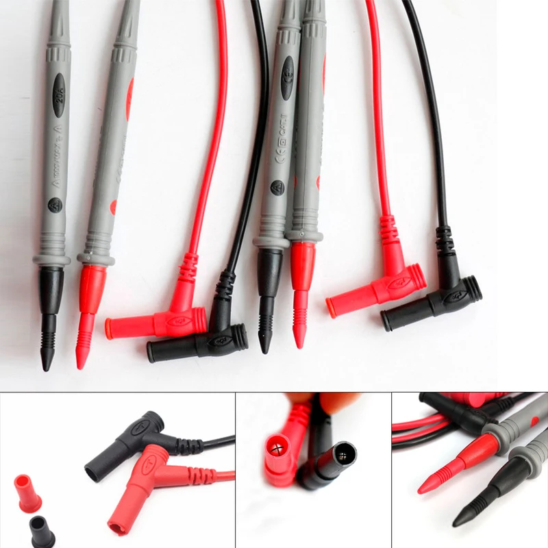 1000 В 20 А щуп испытательный провод + зажимы зажим для тестирования мультиметра