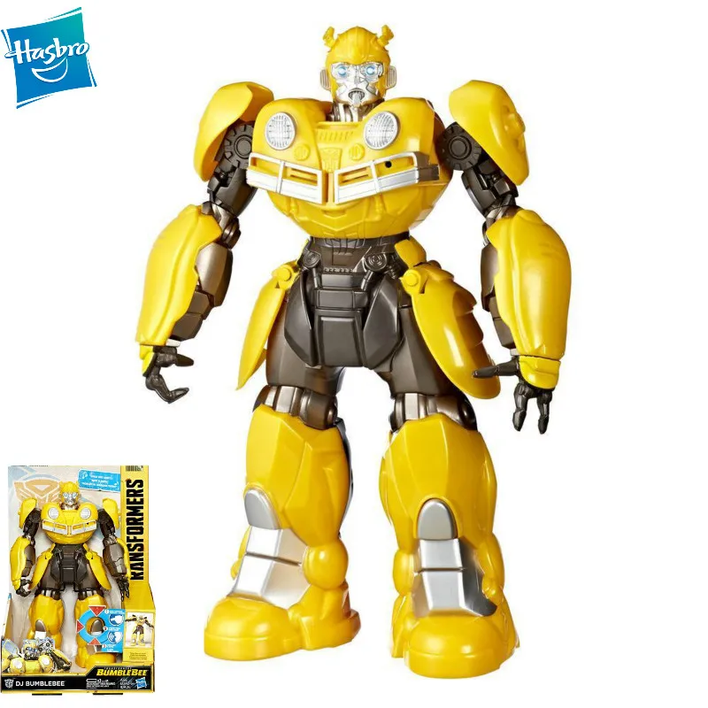 Трансформер Hasbro E0850 игрушка робот DJ Bumblebee пение и танцы голоса экшн фигурки из ПВХ