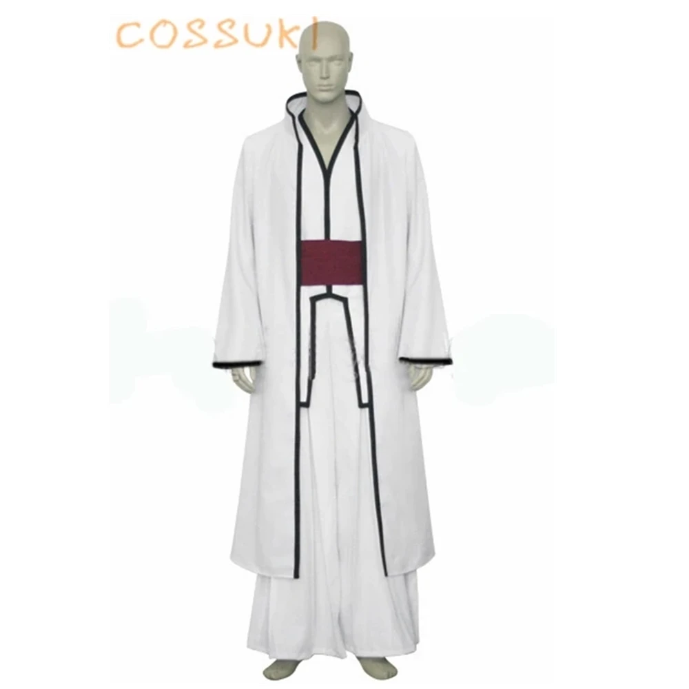 Free Shipping! Bleach Aizen Sousuke Arrancar Uniform Cosplay Costume ,Perfect Custom For You !