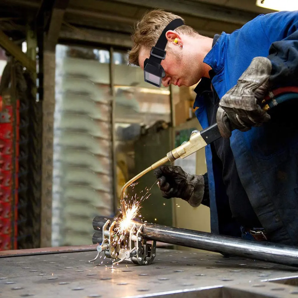 

Welding Goggles Welder Glasses Black Auto Darkening Anti-glare Christman for Industry welding protective mask welder glasses