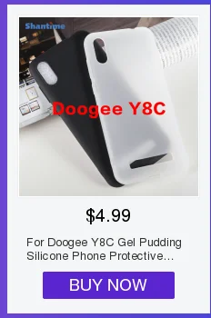 Чехол-сумка из искусственной кожи для телефона Doogee Y8C, флип-чехол Для Doogee Y8C, чехол-книжка с окошком для просмотра, мягкий силиконовый чехол-накладка из ТПУ