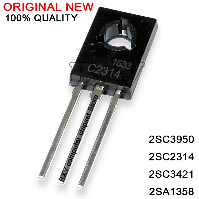 10 шт 2SC3950 TO-126 C3950 TO-126F 2SC2314 2SA1358 2SC3421 C2314 C1567 5 пар (5pcs2SC3421 + 5pcs2SA1358) каждая