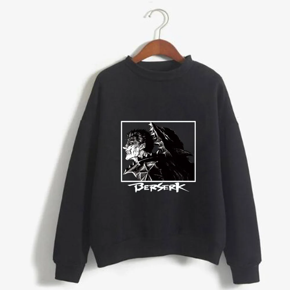 

Anime Berserk толстовка с капюшоном, модное платье с круглым вырезом для шеи, платье свободного кроя на каждый день; Сезон весна-осень
