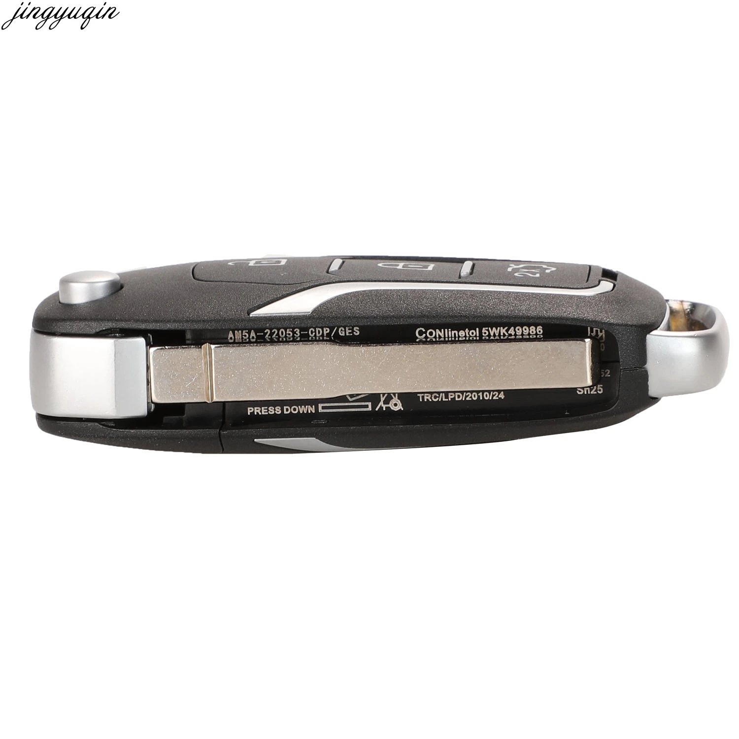 Jingyuqin 3 кнопочный флип пульт дистанционного управления модифицированный