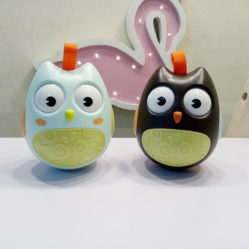 Игрушка-пищалка для домашних животных сова тумблер жевательные игрушки чистки