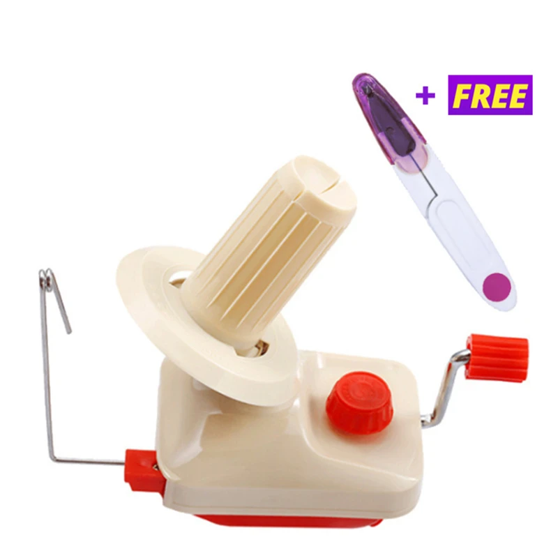 

Портативный держатель для намотки шерсти, ручное управление, машинка для намотки пряжи и волоконных кабелей Swift, машинка для намотки шерстя...