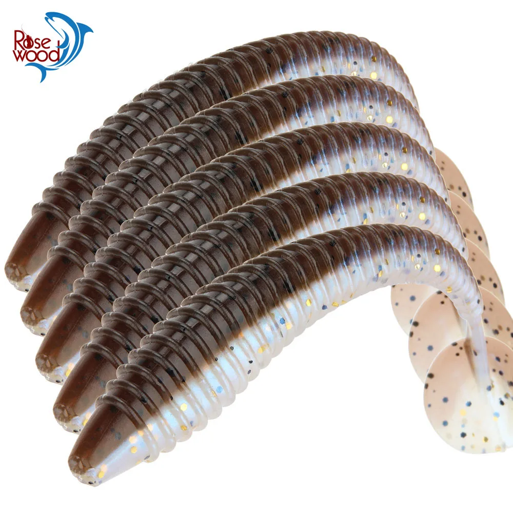 Приманка рыболовная из силикона розовое дерево 13 см/11 г резиновая рыбка | Спорт и