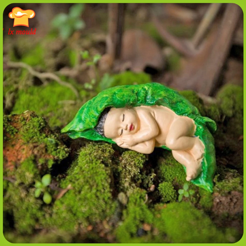 LXYY Мини милый лист детские силиконовые формочки для украшения тортов DIY