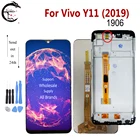 ЖК-дисплей 6,35 дюйма с рамкой для Vivo Y11 2019 1906 сменный ЖК-экран с сенсорным датчиком и дигитайзером в сборе для Y11 2019