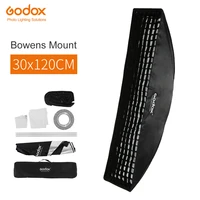 godox 30x120cm 12x47 honeycomb grid rectangular bowens mount strip softbox studio strobe softbox diffuser for studio strobe
