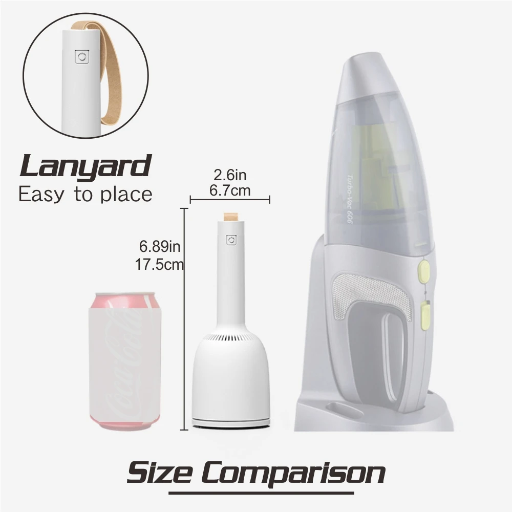 Мини ручной пылесос Многофункциональный зарядка через USB беспроводной для сухой