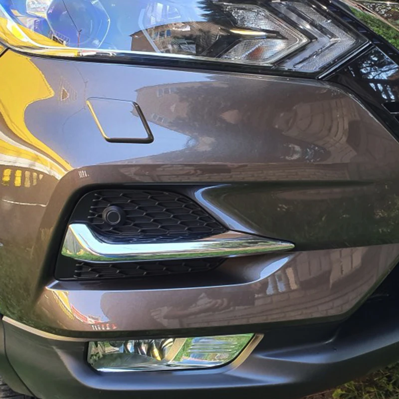 Автомобильная передняя противотуманная фара из АБС пластика украшение для