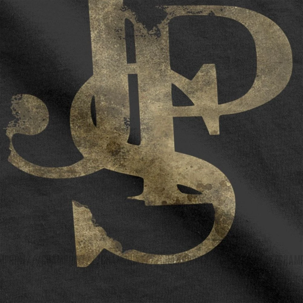 Мужская футболка с коротким рукавом принтом лотоса Джон плейер плюс