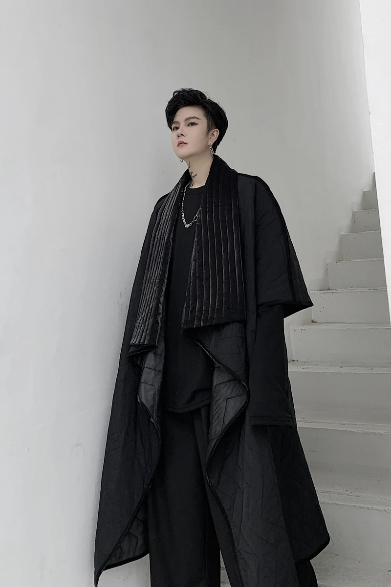 Роскошный бренд 2020 осенне-зимнее мужское тонкое пальто с рукавом средней длины