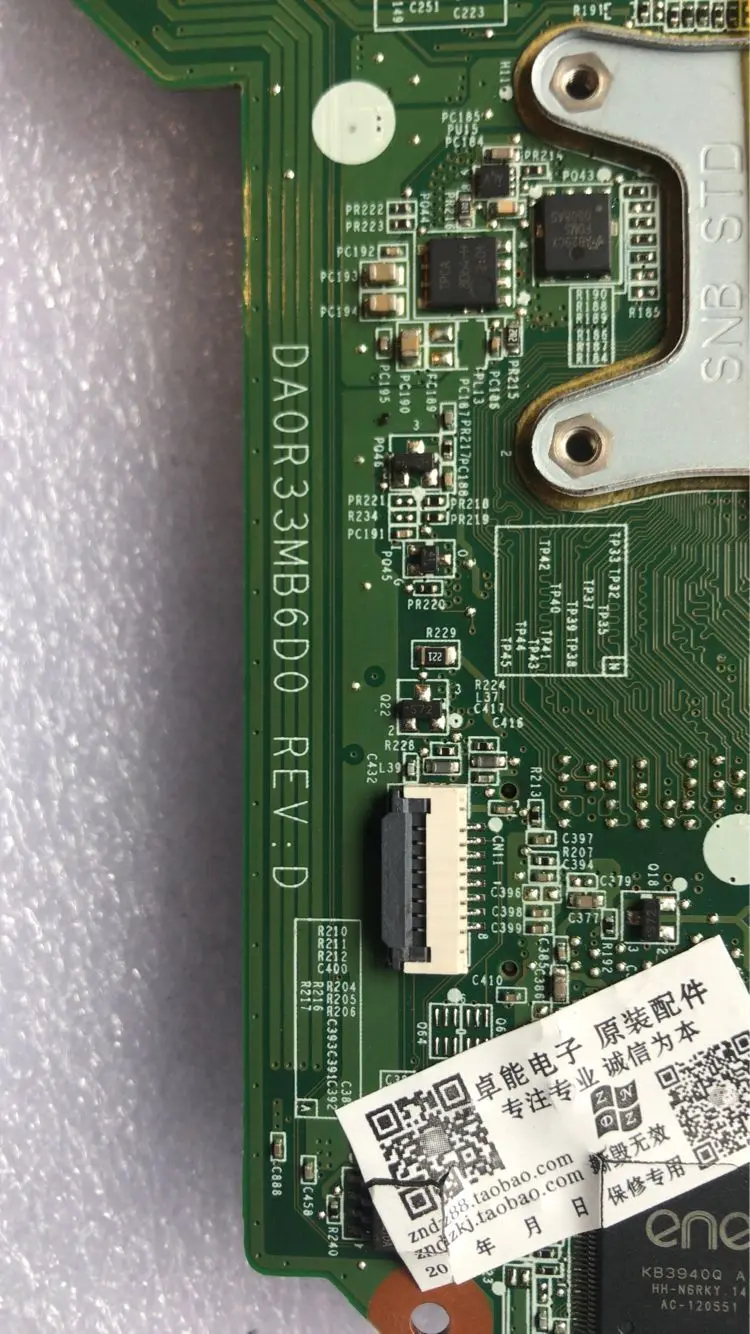 

KEFU For HP 680570-501 680569-501 G4-2000 G6-2000 G7-2000 R33 DA0R33MB6F1 Notebook PC Motherboard HD7670M 2GB 100% Test OK