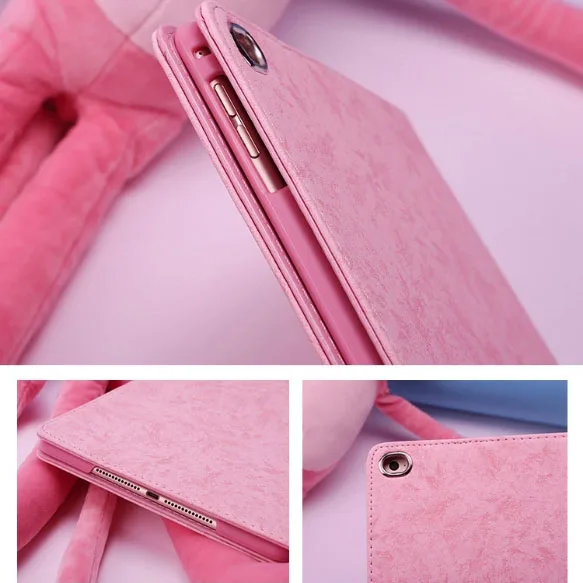 3D розовые с вышивкой платье Стиль чехол для iPad 2/3/4 Air Air2 мини 12345 подставка нового 9