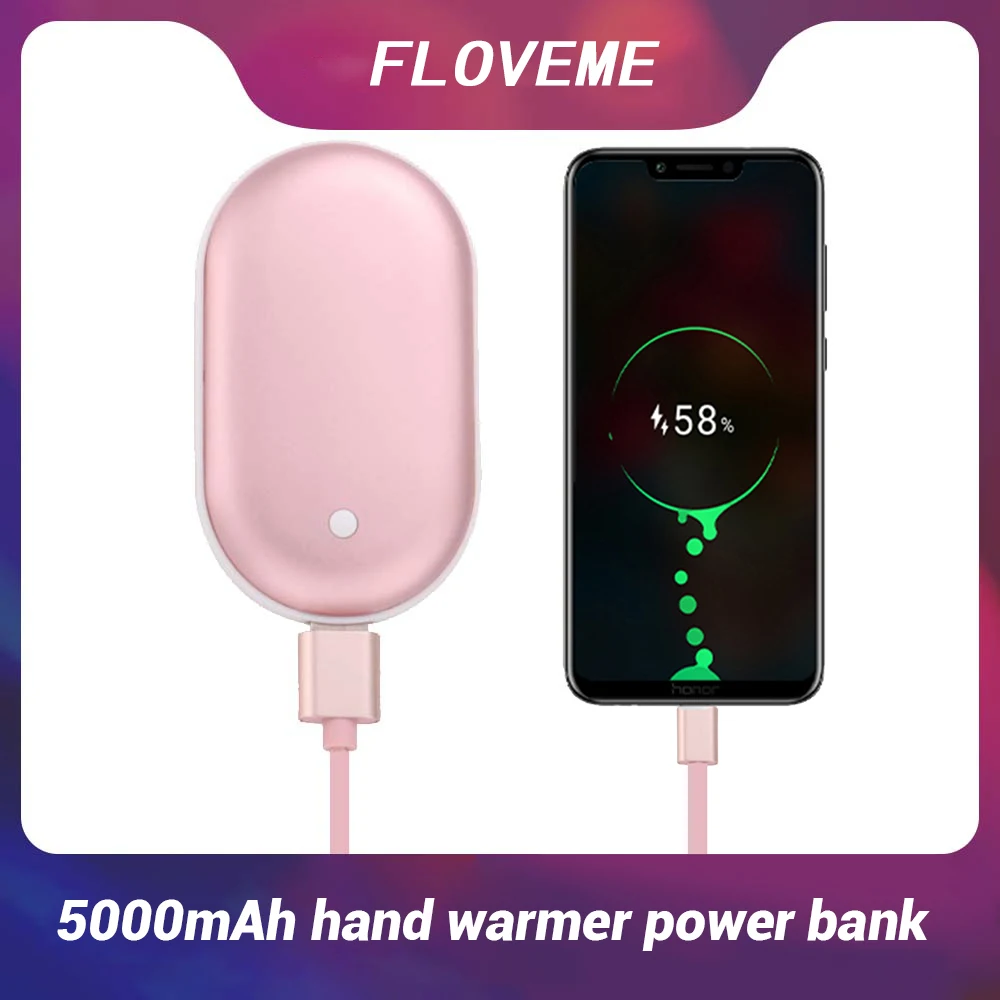 Портативное зарядное устройство 5000 мА/ч красочное портативное внешнее usb для