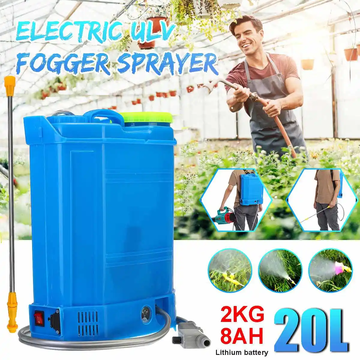 Пестицид распылительного оборудования рюкзака для сада и интеллектуальный