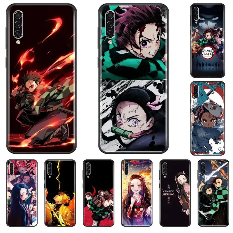 

Kamado Nezuko Yaiba Demon Slayer Phone Case For Samsung galaxy S 7 8 9 10 20 edge A 6 10 20 30 50 51 70 note 10 plus