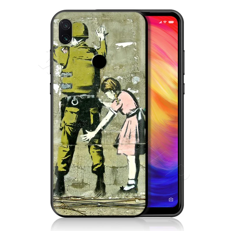 Уличный художественный чехол с граффити для Xiao mi Red mi Note 8 mi 3 6 8 9 A1 A2 A3 8A 6X9 T CC9 Lite SE Pro Max F1 10 - Цвет: 1