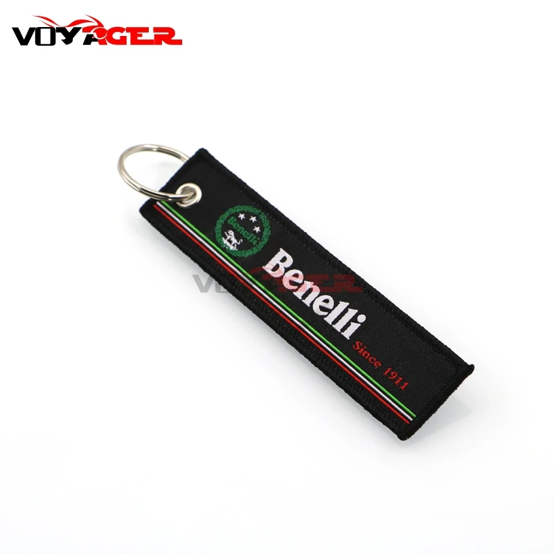 Коллекционный брелок для ключей с вышивкой мотоцикла Benelli TRK 502 Leoncino 500 250 BJ TNT 125 300