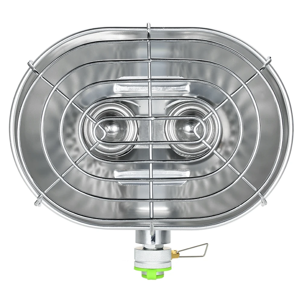 Туристическая газовая плита BRS-H22 с двойной головкой портативная