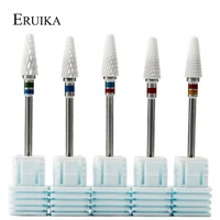 eruika 1pc mill ceramic nail drill bit electric manicure machines pedicure nail art salon tool machine for manicure accessories
