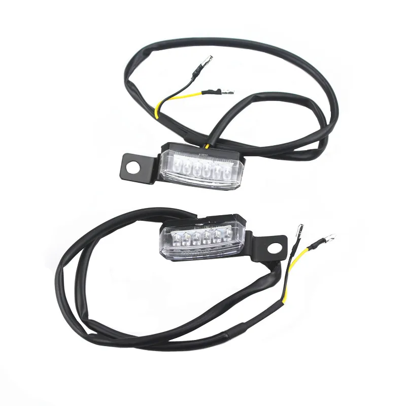 LED Mini Turn Signal Light Blinker Indicator For Yamaha Kawasaki Suzuki Cafe Racer Scooter Bobber ATV Motocross Bike |