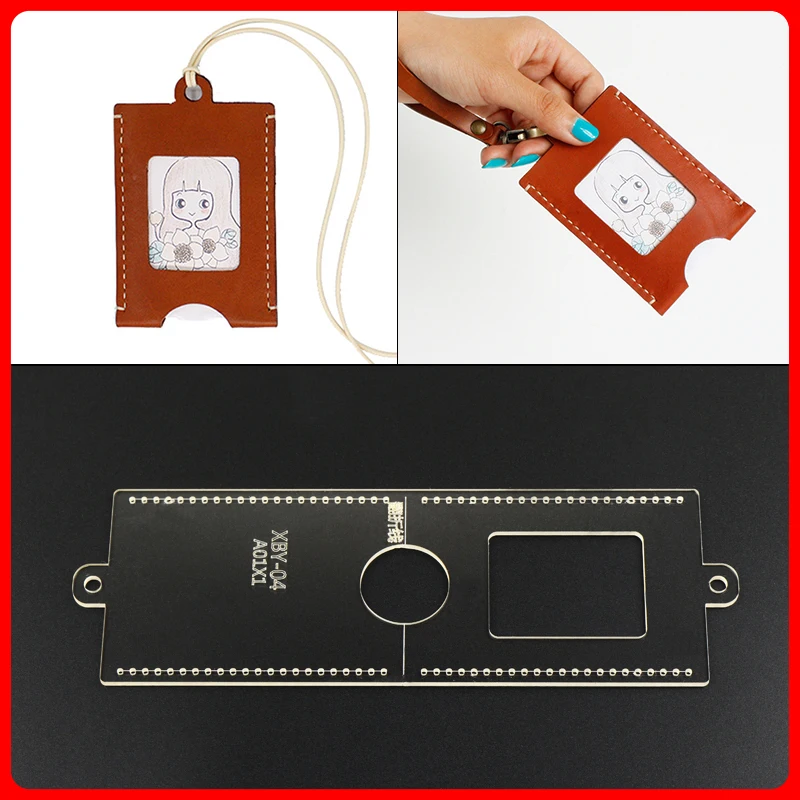 1 комплект посылка для карточек акриловый узор ручная работа кожаная бумага