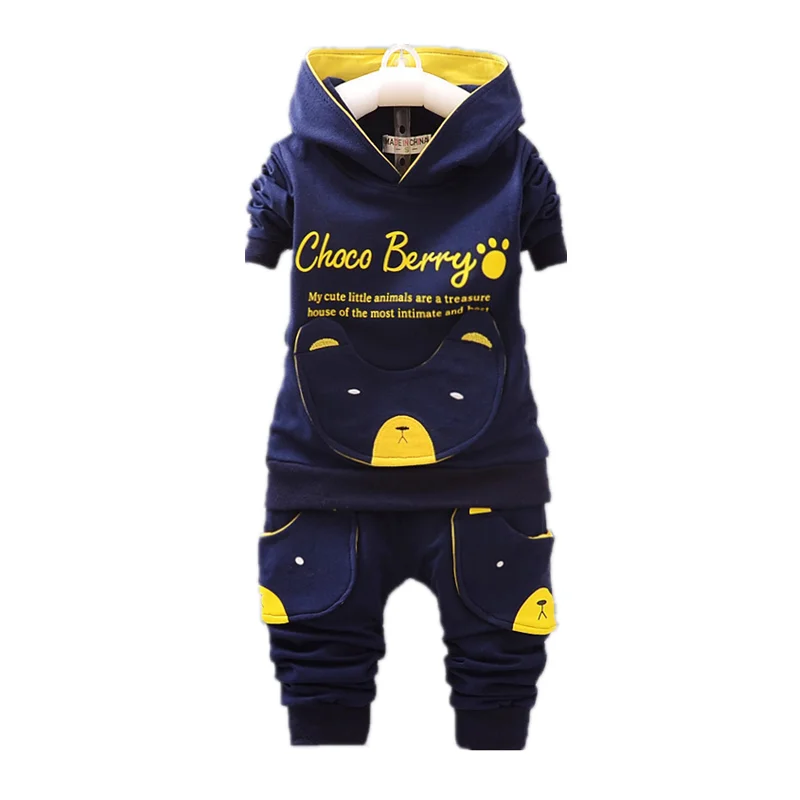 

Spring Autumn Children Casual Clothes Baby Boys Girls Cartoon Hoodies Pants 2Pcs/Sets Kids Costume Toddler Fashion Sportswear