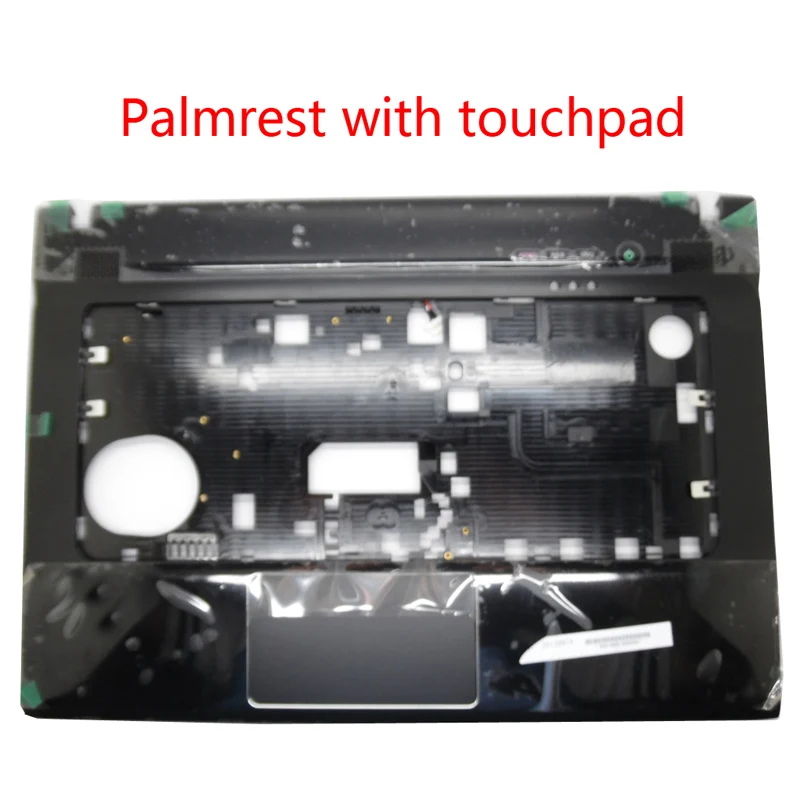 

Подставка для рук для ноутбука SONY, для VAIO SVE141 Series 012-010A-9804-A 012-00A-9804-B, черная, с сенсорной панелью, верхний чехол, б/у