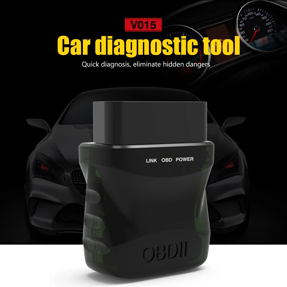 

OBD2 Scanner OBD 2 II Code Reader Car Auto Diagnostic ELM327 V1.5 Bluetooth Tool for Outdoor Personal Car Ornaments