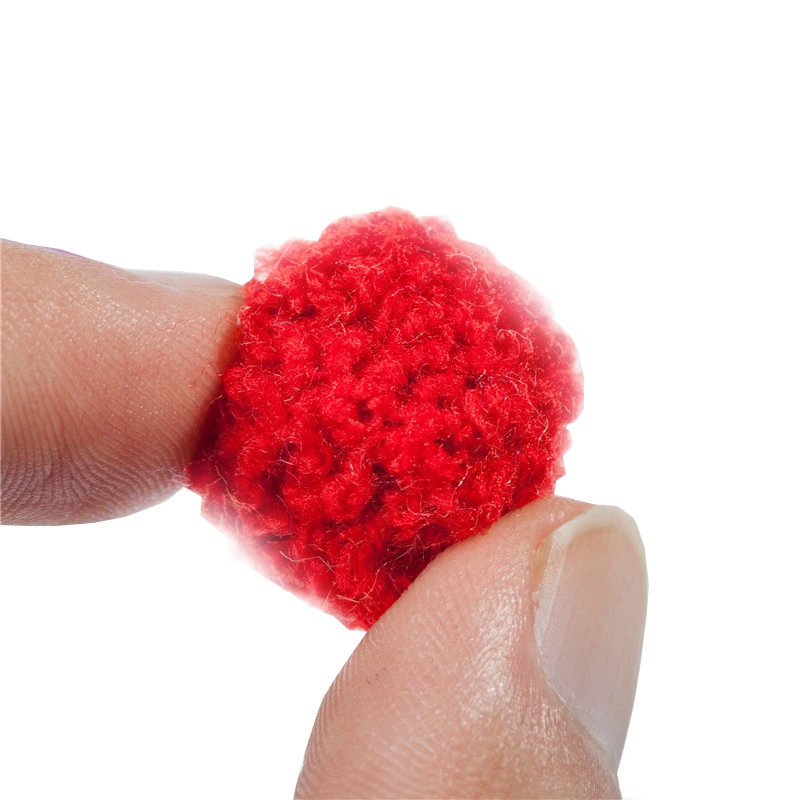 50 шт Цвет плюшевый помпон пушистый Детские аксессуары для волос Pompony