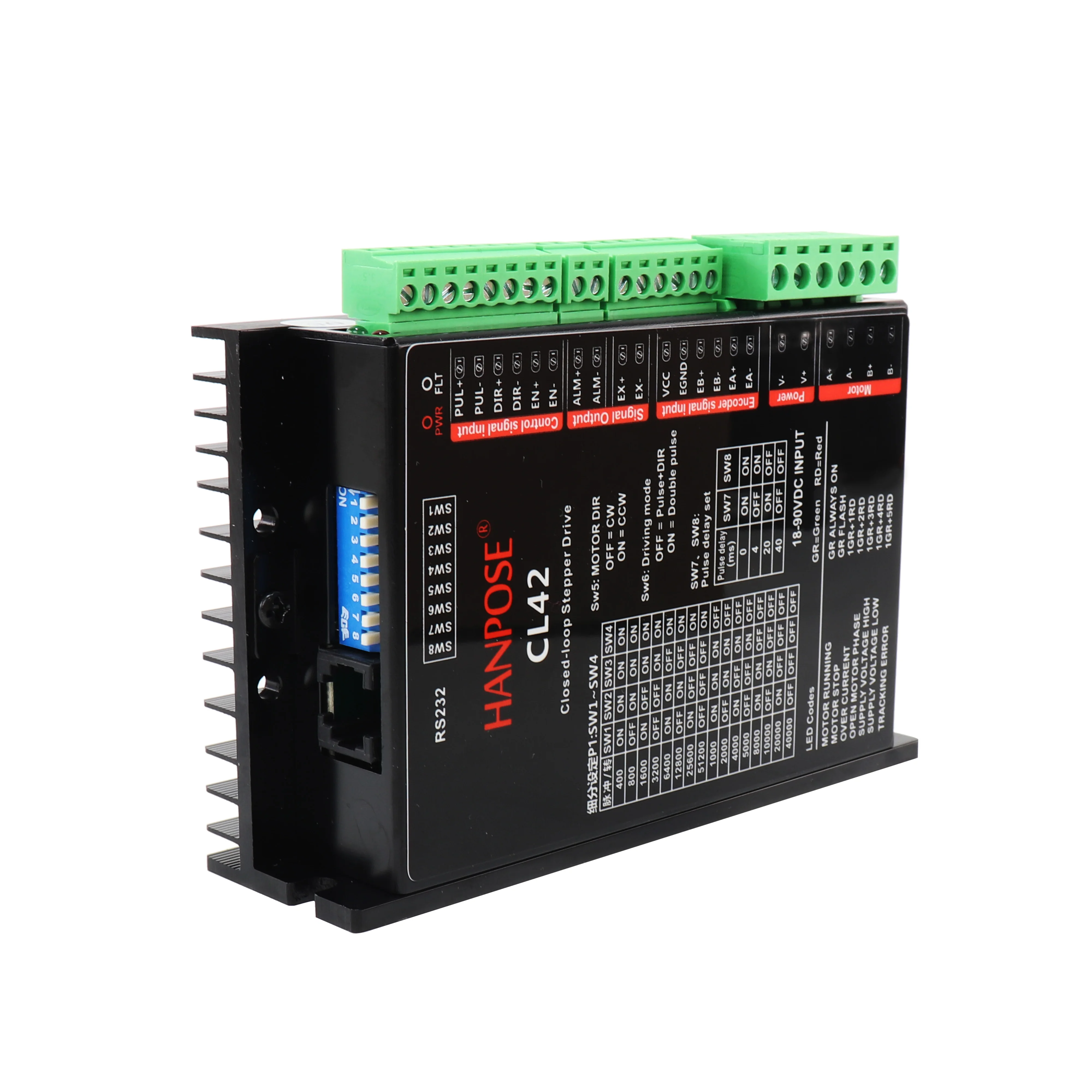 Винтовой двигатель с замкнутым контуром NEMA 17 42ET34-T8X2-310MM 2A 0.3N.M 34mm и сервопривод CL42
