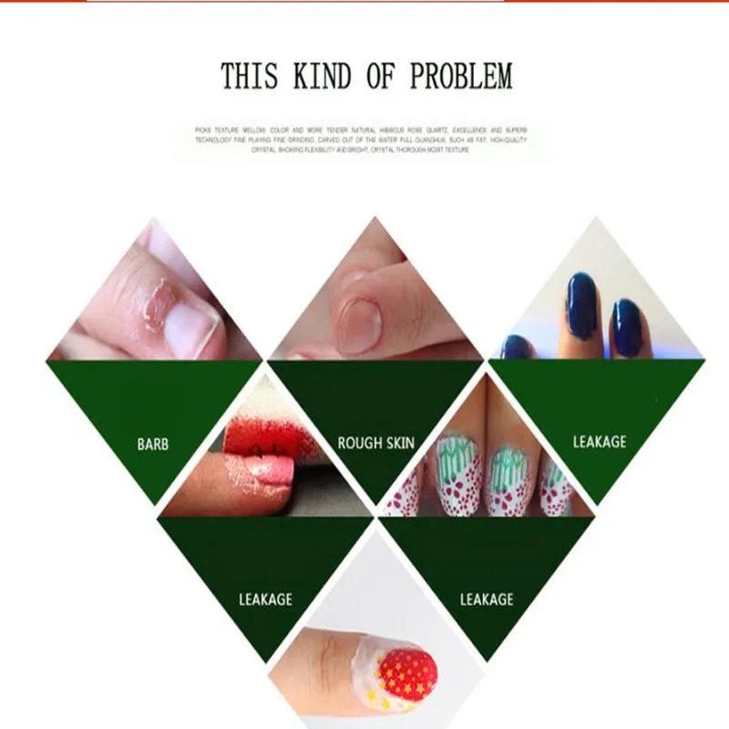 KADITION жидкий уход за кожей латексная защита гель для ногтей Полировочная лента